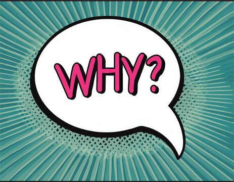 simple speech bubble why