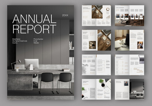 Annual Report Layout