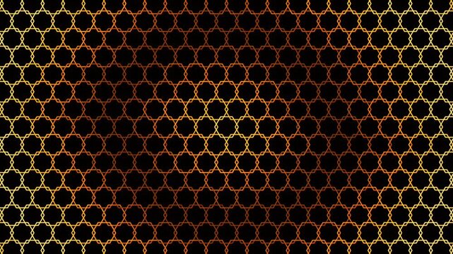 Golden honeycomb grid pattern background with AIzaSyAwyVgEvP5da-2JkZi2lUjOIXkrlyqbm94 abstract digital tech texture