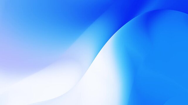 Abstract blue liquid motion background, with soft flowing waves