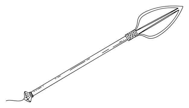 Ancient Egyptian spear
