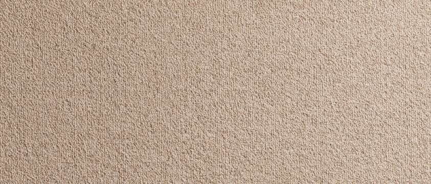 Seamless Textured Background of a Soft Beige Loop Pile Carpet, Evoking Warmth and Comfort, Ideal for Interior Design Concepts and Textile Product Showcases