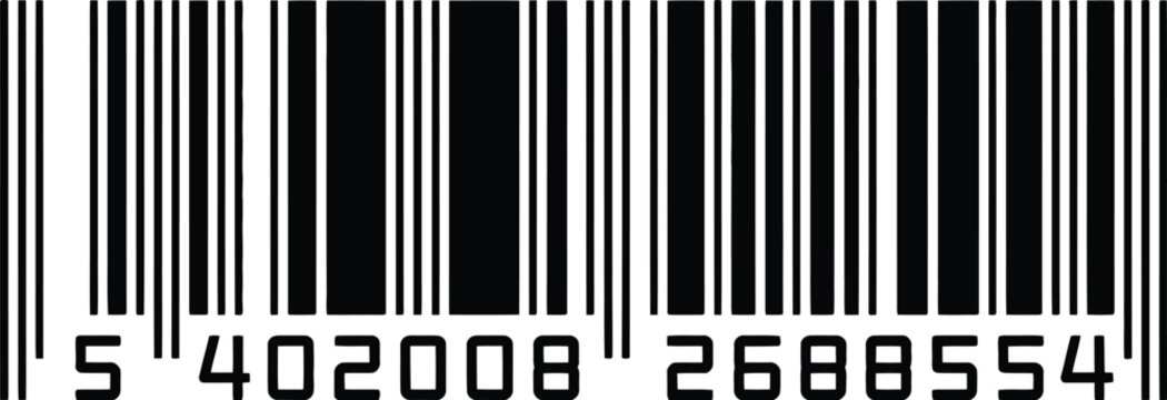 Barcode, book identification symbol for retail scanning product tracking publishing library management inventory and cataloging applications