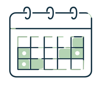 Fasting Schedule intermittent fasting icon vector