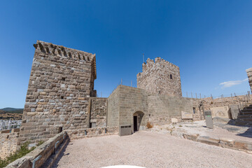 The castle located in the center of the Bodrum district of Muğla province, Turkey, is also known as the Castle of St. Peter. Today, Bodrum Castle is a major tourist destination. © Ali