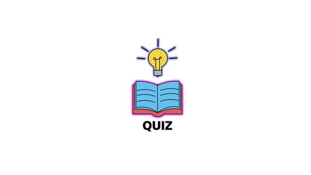 Quiz time animation video 