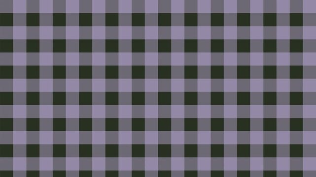 Seamless loop multicolor gingham check motion background