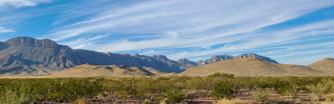 West Texas countryside near Van Horn