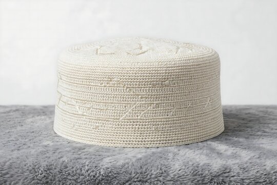 Cotton wool cap islamic caps