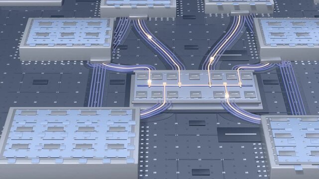 Photonic Chiplet Interconnect Plane