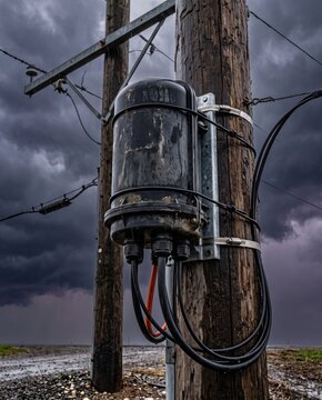 Outdoor Fiber Optic Splice Enclosure Dome