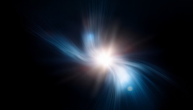 abstract light leak on dark background