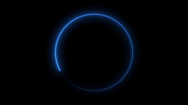 Abstract futuristic hud circle for element background.