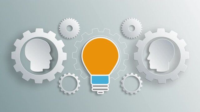 Teamwork generating creative ideas and innovative solutions