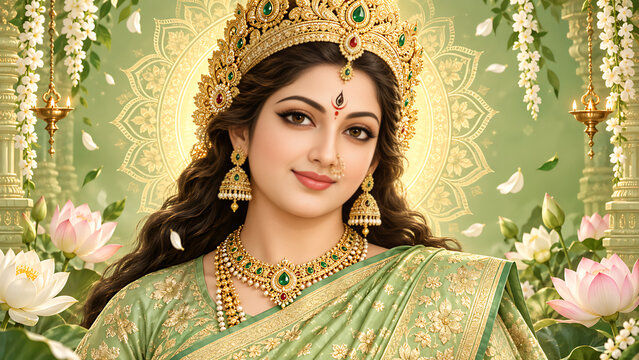 Durga Maa Durga Mahakali Jagadamba Bhavani Maha Navratri Navadurga Durga Puja Mahanavami Dussehra Festive Celebration