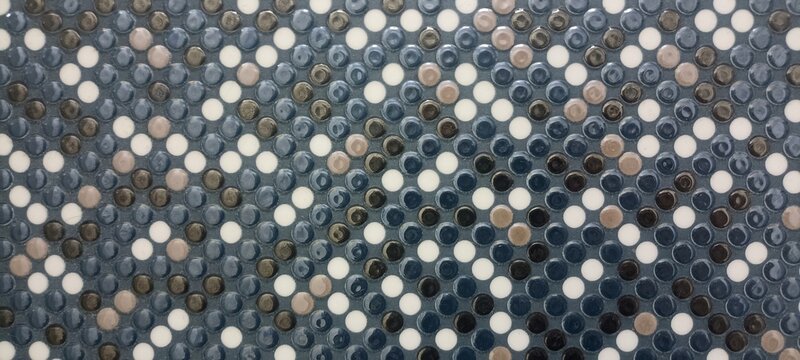  abstract pattern of circles on ceramics. texture, background.