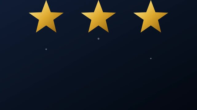 Metallic gold 2026 numerals with faint orbiting elliptical rings and sparkles on a black background, premium title animation