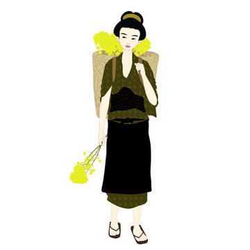 花売り娘