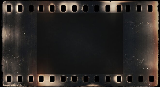 アナログ感あふれるフィルムの飾り枠