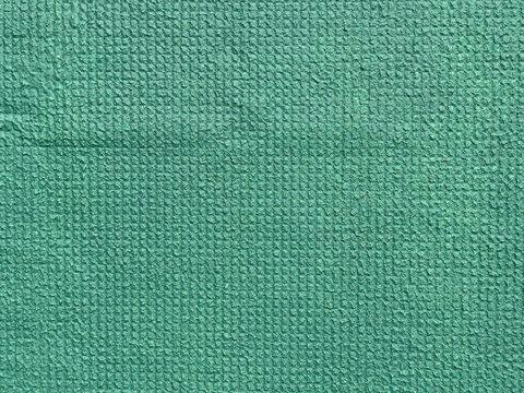 Green Textured Surface with Grid Pattern