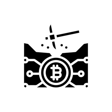 Bitcoin Mining Icon
