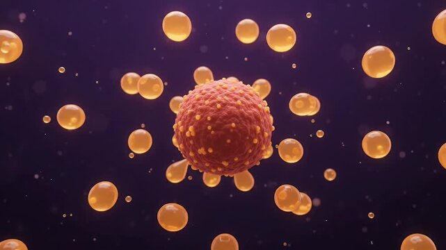 Apoptotic Body Vesicle Detachment and Radial Dispersion