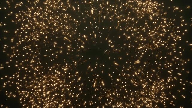 Radial Golden Spark Cell Disintegration and Senescent Clearance