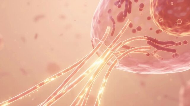 Procollagen Extrusion Initiation and Active Fibroblast Secretion