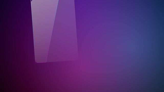 Abstract violetblue gradient wallpaper with rounded rectangle shapes. Suitable for digital backgrounds, websites, and graphic design projects needing a modern aesthetic.