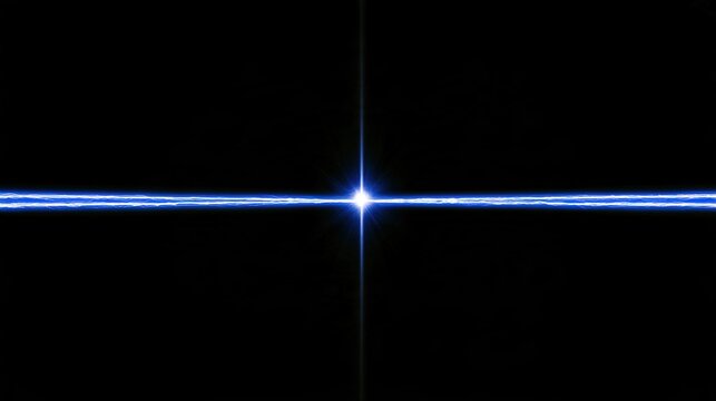 midpoint. Two parallel electric blue arcs connecting with a bright flash. STEM education sheets, lab safety posters, designed for biotech research communications, supports STEM education.