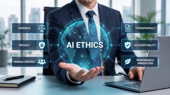 AI Ethics Framework for Fairness, Privacy, Transparency, Accountability, Human Centered Design and Responsible Innovation