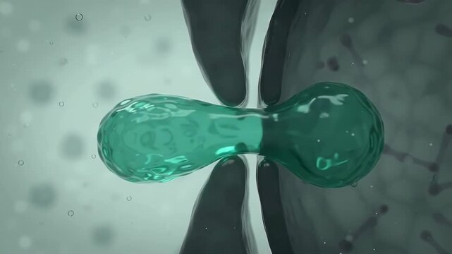 Deformable Liposome Viscoelastic Squeeze through Intercellular Gap