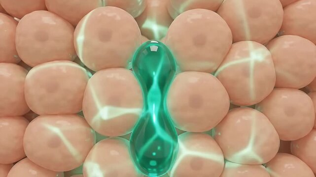 Transdermal Liposome Vertical Glide and Intercellular Dermal Absorption