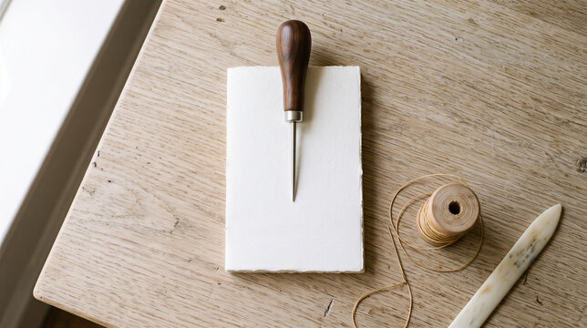 Craftsman s tools on a wooden table