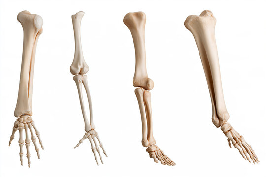 Homologous vertebrate forelimbs in comparative anatomy