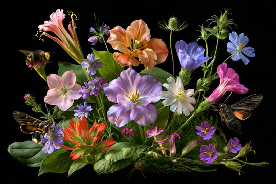 Flower trait variation associated with pollinator diversity