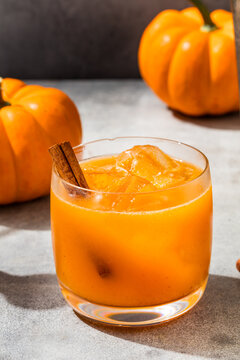 Sweet Homemade Pumpkin Pie Spice Old Fashioned Cocktail