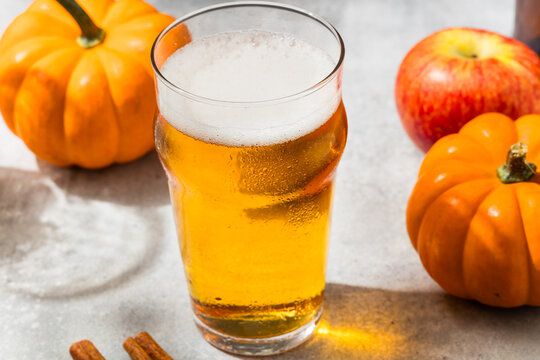 Boozy Cold Pumpkin Hard Apple Cider