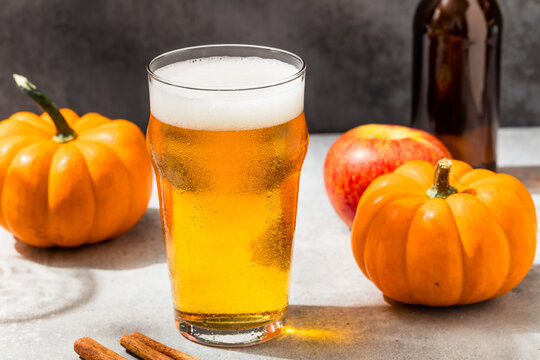 Boozy Cold Pumpkin Hard Apple Cider