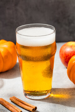 Boozy Cold Pumpkin Hard Apple Cider