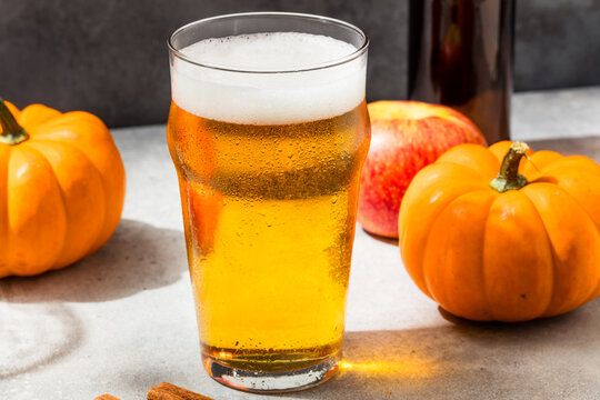 Boozy Cold Pumpkin Hard Apple Cider