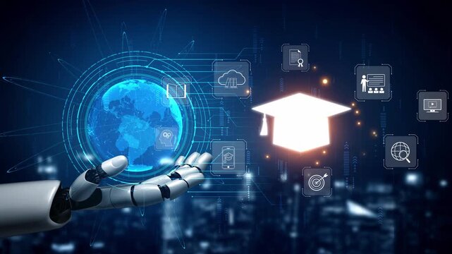 AI assists in online learning, digital education, and virtual classroom by personalizing content, enhancing assessment, and improving interactive education experiences. Marrow
