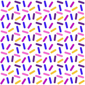 Colorful Sprinkles Pattern Background