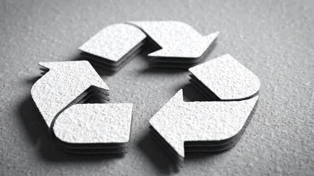 Recycle symbol sustainable environment concept graphic
