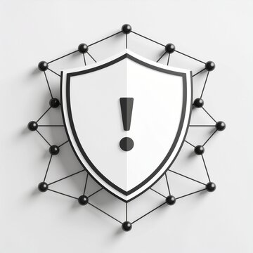 Zero trust architecture security shield icon