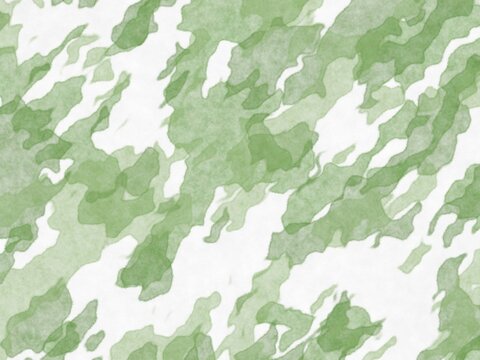 Pale green watercolor blotches abstract background