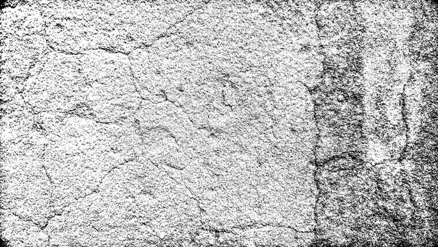Textured grey surface with transparent checkered overlay and rough patches for design backgrounds.