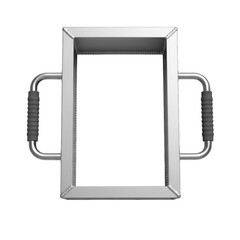 Fototapeta premium Stainless steel kitchen strainer with handles