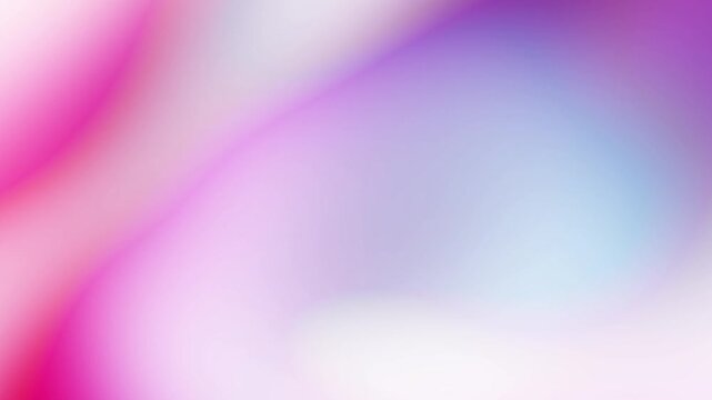 Bright pastel magenta pink and soft white gradient background loop with glowing fluid light flow Perfect for creative video intros and overlays