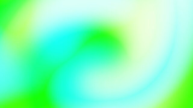 Vibrant neon lime green cyan and yellow gradient background loop with smooth glowing liquid wave textures Perfect for futuristic video backgrounds and digital displays